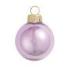 Whitehurst 28ct. 2" Pearl Glass Ball Ornaments Purple