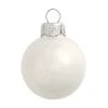 Whitehurst 12ct. 2.75" Shiny Glass Ball Ornaments White Shiny