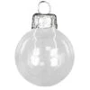 Whitehurst 2ct. 6" Clear Glass Ball Ornaments -Holiday Glow D385145S 1