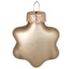 Whitehurst 56ct. 2" Matte Gold Glass Star Ornaments -Holiday Glow D385171S 1