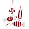 4ct. 12" Shatterproof Jumbo Candy Cane Christmas Ornaments -Holiday Glow D479030S 1