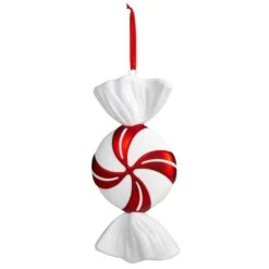 4ct. 12" Shatterproof Jumbo Candy Cane Christmas Ornaments -Holiday Glow D479030S 4