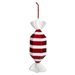 4ct. 12" Shatterproof Jumbo Candy Cane Christmas Ornaments -Holiday Glow D479030S 6