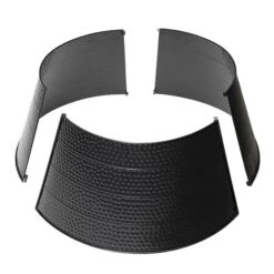 Glitzhome® 26" Hammered Metal Tree Collar Black -Holiday Glow D479550S 7