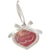 Northlight 4.5" Glitter White & Red LED Lighted 'Merry Christmas' With Love Ornament -Holiday Glow D491104S 1