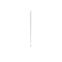 43" Clear Elegant Spiral Winter Icicle Drop Ornament 5 43" Clear Elegant Spiral Winter Icicle Drop Ornament -Holiday Glow D491108S 1 1