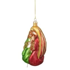 Northlight Holy Family Glass Nativity Ornament -Holiday Glow D491118S 3
