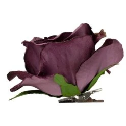 Northlight 3" Pink Velvet Rose Clip-On Ornament 7 Northlight 3" Pink Velvet Rose Clip-On Ornament -Holiday Glow D491133S 2