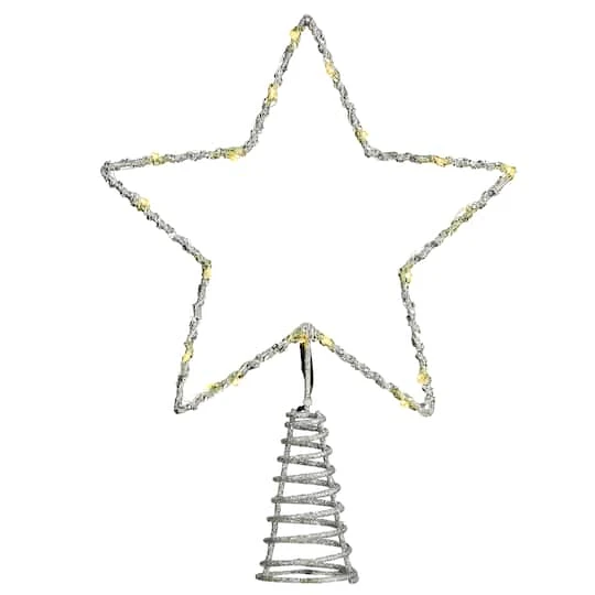 13.5" Open Star Tree Top With Dual Color® Lights 3 13.5" Open Star Tree Top With Dual Color® Lights