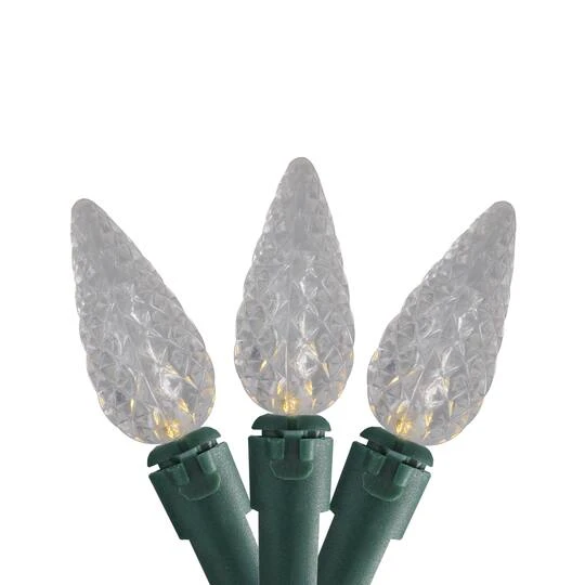 35ct. White LED C6 Mini Christmas String Lights 3 35ct. White LED C6 Mini Christmas String Lights