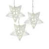 PENN 10ct. Clear LED Spun Glass Star Christmas String Lights 1 PENN 10ct. Clear LED Spun Glass Star Christmas String Lights -Holiday Glow D491435S 3
