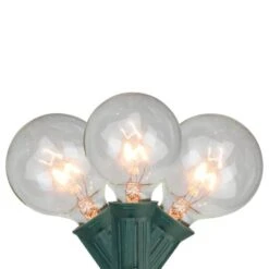 Sienna 20ct. Clear G40 Globe Christmas String Lights Set