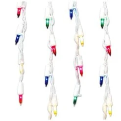 Sienna 300ct. Multi-Color Shimmering Mini Christmas String Light Set -Holiday Glow D491451S 2