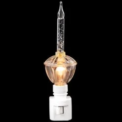 Northlight 6.5" Clear Retro Style Christmas Bubble Night Light 12 Northlight 6.5" Clear Retro Style Christmas Bubble Night Light -Holiday Glow D491464S 11