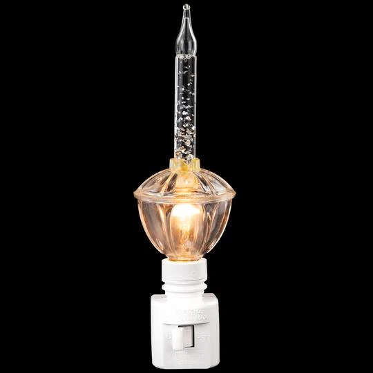 Northlight 6.5" Clear Retro Style Christmas Bubble Night Light 5 Northlight 6.5" Clear Retro Style Christmas Bubble Night Light - Image 3