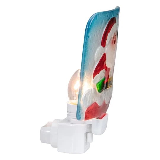 Northlight 6" Red & White Santa Claus Christmas Night Light 6 Northlight 6" Red & White Santa Claus Christmas Night Light - Image 4