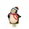 Northlight 6" Black & Red Penguin With Santa Hat Christmas Night Light 1 Northlight 6" Black & Red Penguin With Santa Hat Christmas Night Light -Holiday Glow D491468S 1