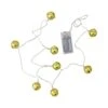 Northlight 8ct. Gold LED Jingle Bell Christmas Lights 1 Northlight 8ct. Gold LED Jingle Bell Christmas Lights -Holiday Glow D491475S 1