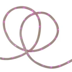 Northlight 24ft. Pink Commercial Grade LED Outdoor Christmas Rope Lights 8 Northlight 24ft. Pink Commercial Grade LED Outdoor Christmas Rope Lights -Holiday Glow D491497S 1 1