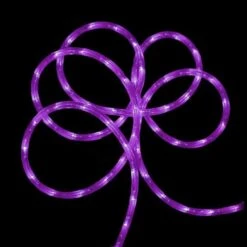 Northlight 24ft. Purple Commercial Grade LED Outdoor Christmas Rope Lights 10 Northlight 24ft. Purple Commercial Grade LED Outdoor Christmas Rope Lights -Holiday Glow D491498S 11