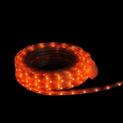 30ft. LED Christmas Outdoor Linear Tape Light Orange 9 30ft. LED Christmas Outdoor Linear Tape Light Orange -Holiday Glow D491505S 2