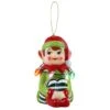 4.5" LED Mini Nostalgic Elf Ceramic Figurine 1 4.5" LED Mini Nostalgic Elf Ceramic Figurine -Holiday Glow D511938S 1