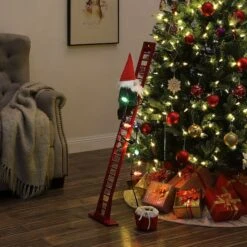 40" Plush Super Climbing Gnome -Holiday Glow D511956S 3