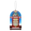 Miniature Blue Vintage Jukebox Ornament -Holiday Glow D511961S 1