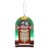 Miniature Green Vintage Jukebox Ornament