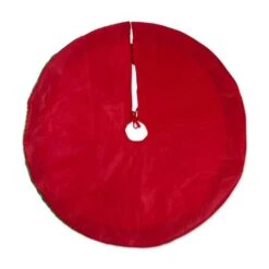 DII® Santa & Snowman Holiday Tree Skirt 13 DII® Santa & Snowman Holiday Tree Skirt -Holiday Glow D540061S 2