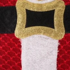 DII® Santa's Holiday Tree Skirt -Holiday Glow D540062S 5