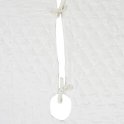 DII® Cream Diamond Quilted Holiday Tree Skirt -Holiday Glow D540064S 2