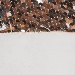 DII® Cream Sequin Velvet Holiday Tree Skirt -Holiday Glow D540065S 5