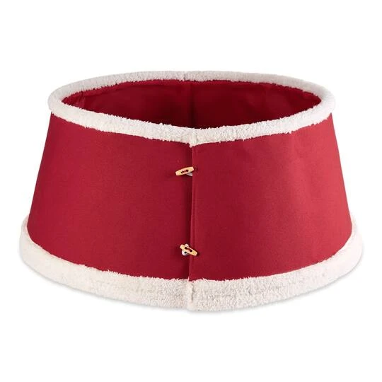 DII® Red Holiday Tree Collar 8 DII® Red Holiday Tree Collar - Image 6