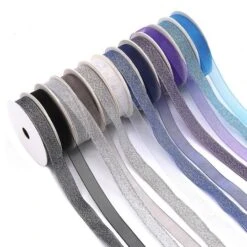 Gwen Studios 3/8" X 2yd. Sheer & Metallic Holiday Ribbon Pack, 24ct. 13 Gwen Studios 3/8" X 2yd. Sheer & Metallic Holiday Ribbon Pack, 24ct. -Holiday Glow D544211S 12