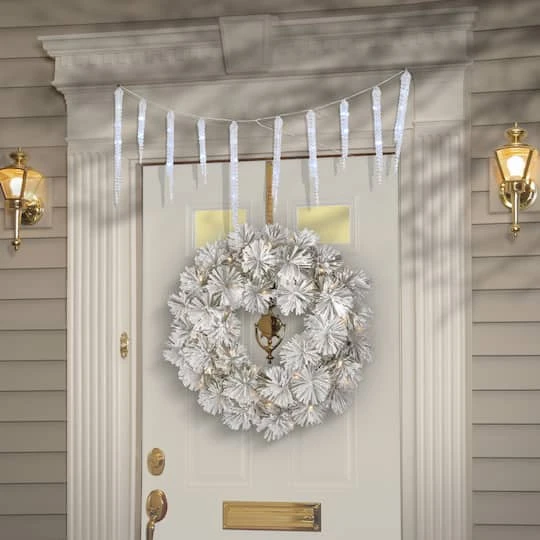 Crystal Icicles With LED Lights Decoration 5 Crystal Icicles With LED Lights Decoration - Image 3