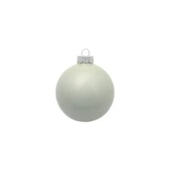 Whitehurst 40ct. 1.5" Pearl Glass Ball Ornaments White Pearl