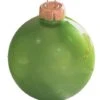 Whitehurst 4ct. 5" Pearl Glass Ball Ornaments Lime Pearl