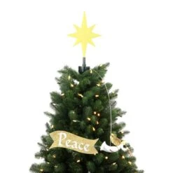 Angel With Banner Animated Tree Topper 11 Angel With Banner Animated Tree Topper -Holiday Glow D657885S 2