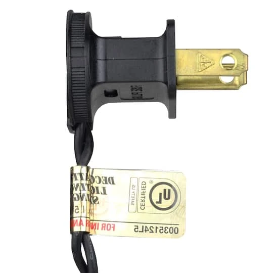 Northlight 100ct. White LED Mini Christmas Lights Set With Black Wire 6 Northlight 100ct. White LED Mini Christmas Lights Set With Black Wire - Image 4