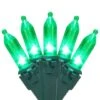 Northlight 50ct. LED Mini Christmas String Lights With Green Wire 2 Northlight 50ct. LED Mini Christmas String Lights With Green Wire -Holiday Glow D676217S 1