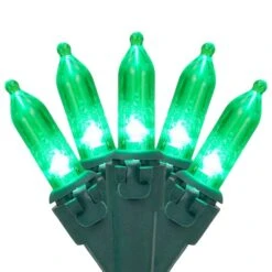 Northlight 50ct. LED Mini Christmas String Lights With Green Wire 24 Northlight 50ct. LED Mini Christmas String Lights With Green Wire -Holiday Glow D676217S 11