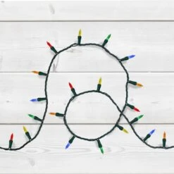 Northlight 200ct. Multi-Color LED Mini Christmas Lights Set With Green Wire -Holiday Glow D676220S 2