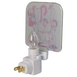 Northlight 6" Norman Rockwell 'Santa Looking At Two Sleeping Children' Glass Christmas Night Light 9 Northlight 6" Norman Rockwell 'Santa Looking At Two Sleeping Children' Glass Christmas Night Light -Holiday Glow D676231S 3