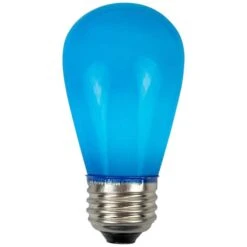 Northlight Opaque LED S14 Replacement Bulbs, 25ct. Blue -Holiday Glow D676235S 11
