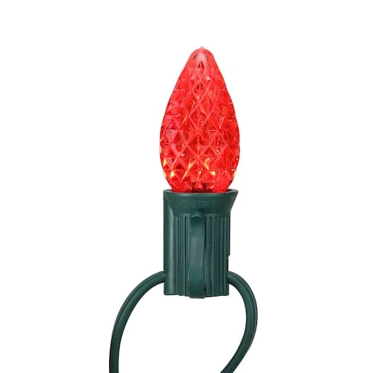 Northlight Multicolor Faceted C7 LED Replacement Christmas Bulbs, 25ct. 9 Northlight Multicolor Faceted C7 LED Replacement Christmas Bulbs, 25ct. - Image 7
