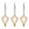 Northlight 3ct. Clear C7 Retro Bubble Light Replacement Christmas Bulbs