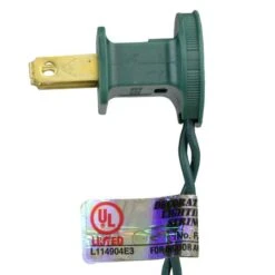 Northlight 50ct. White Twinkle Flame Tip C5 Mini Christmas Light Set -Holiday Glow D676246S 2