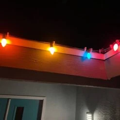 Northlight 25ct. Opaque Vibrant Multicolor LED C9 Christmas String Lights 13 Northlight 25ct. Opaque Vibrant Multicolor LED C9 Christmas String Lights -Holiday Glow D676252S 13