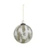 Hello Honey® 5" Hand-Blown Glass Ball Ornament With Embedded Botanicals 1 Hello Honey® 5" Hand-Blown Glass Ball Ornament With Embedded Botanicals -Holiday Glow D758761S 1